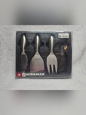 Swissmar Stainless Steel Cheese Serving Set - Silver